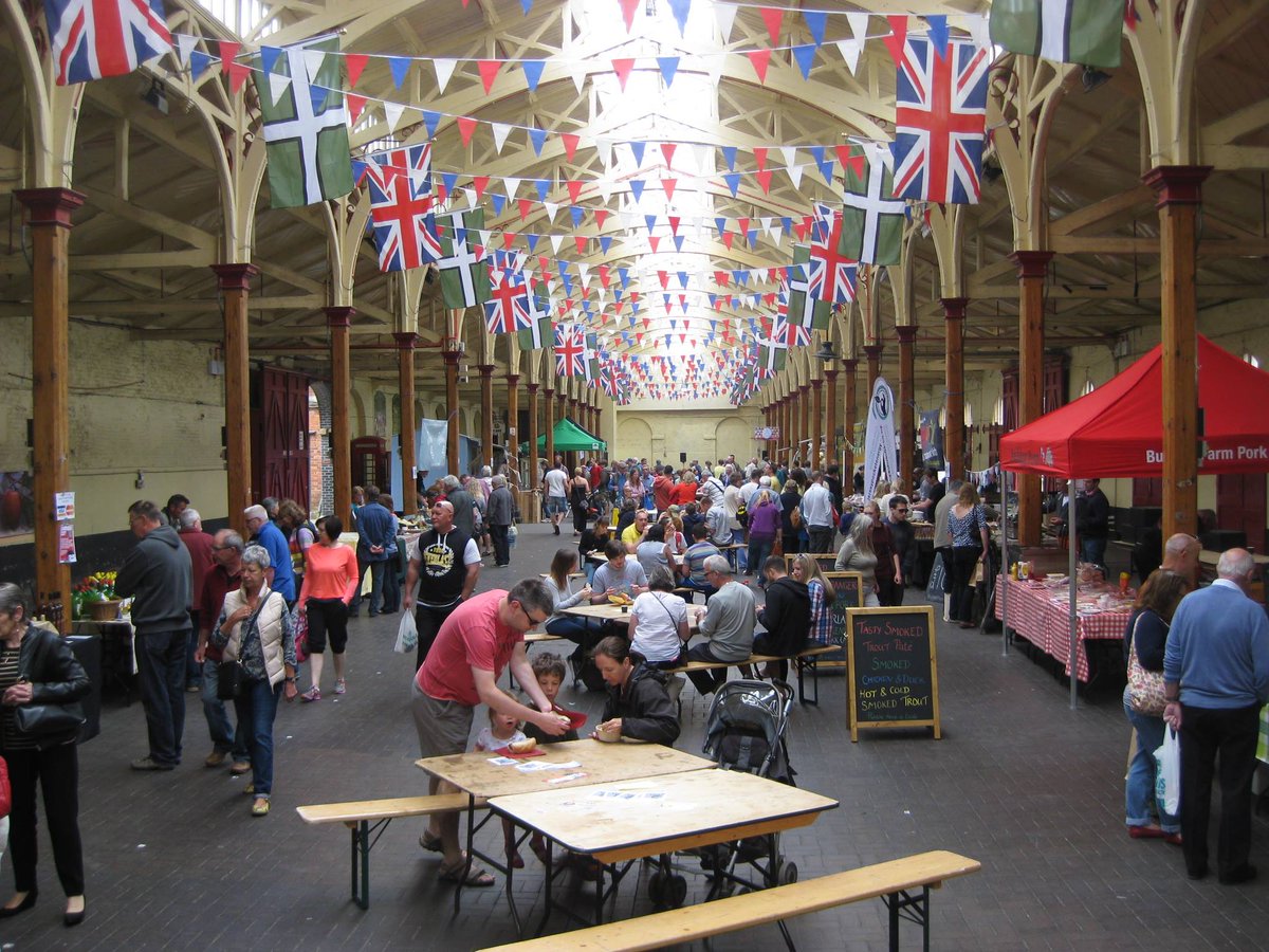 The popular <a href="/RealFoodBarnsta/">Barnstaple Real Food</a> returns to the town's Pannier Market tomorrow! Have you ever been to the market before? What would you try?
