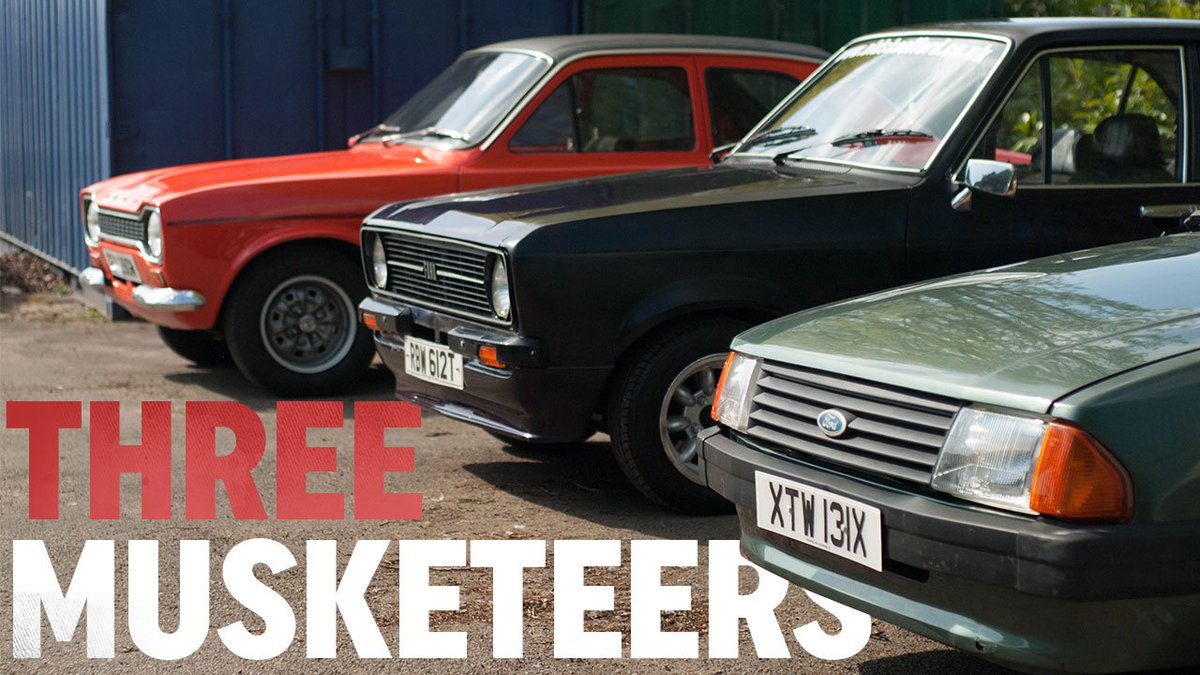 TheBackRoadsTBR's tweet photo. When three icons meet. The Ford Musketeers!
(No we're not apologising for that)
https://t.co/ng91uP98SZ
#Ford #EscortMKII #DRIVETRIBE https://t.co/F7IczPqrTN