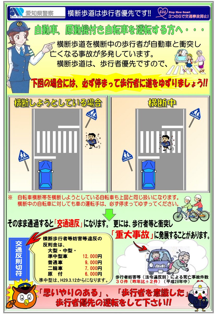 歩行 者 妨害 自転車