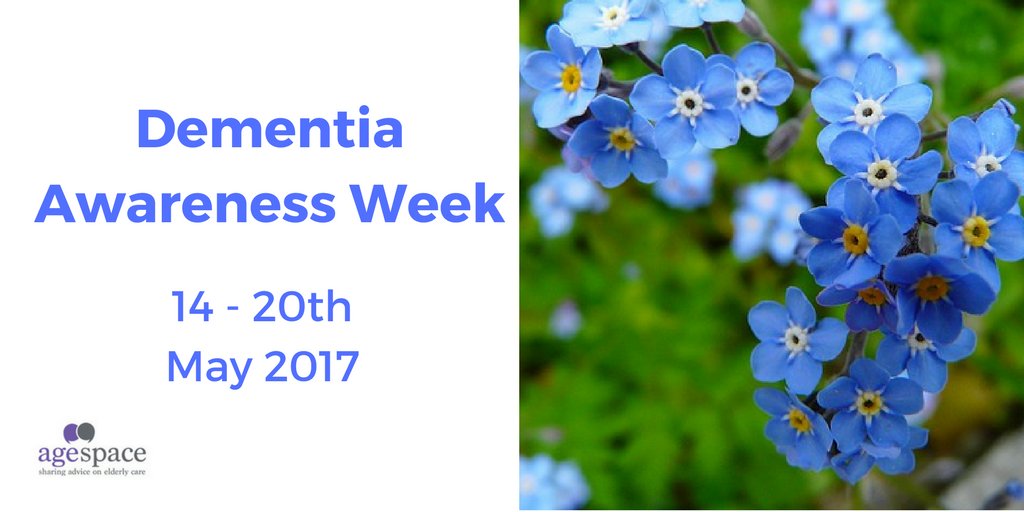 agespace's tweet photo. Did you know next week is #DementiaAwarenessWeek? How will you be raising awareness? https://t.co/faoBfbjU55