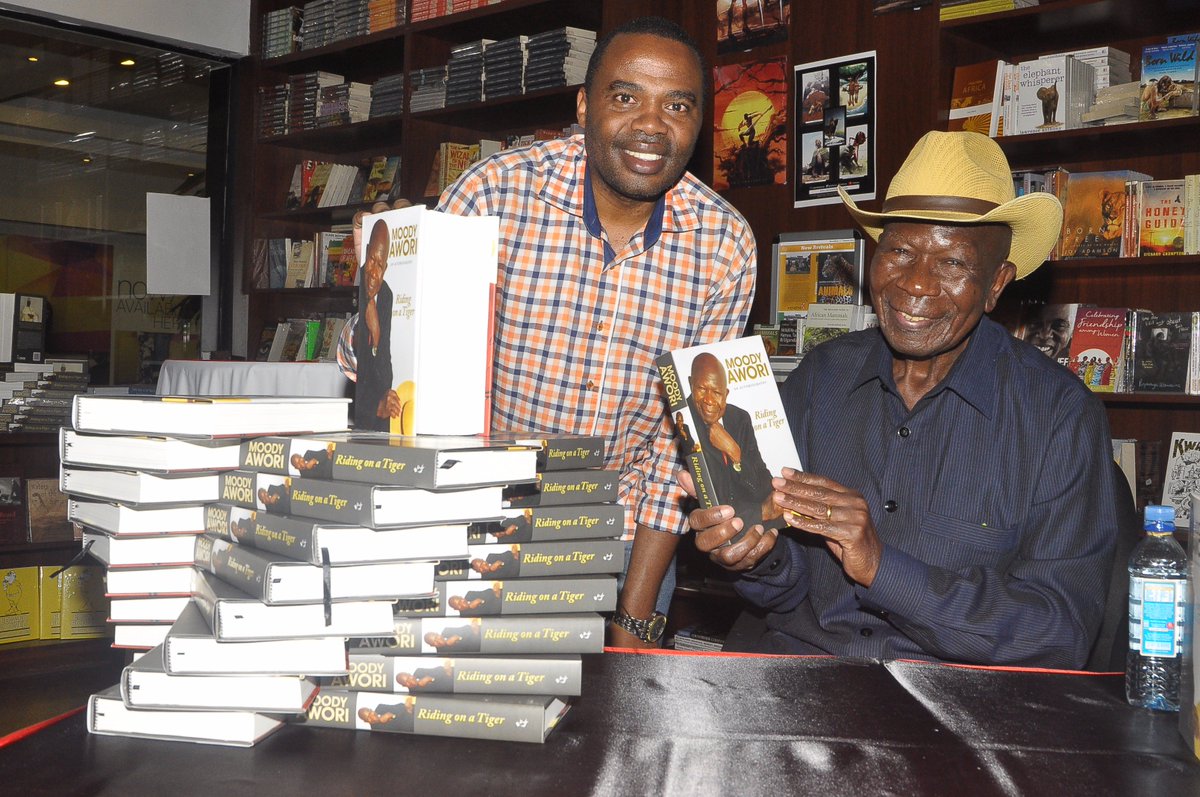 Come get a signed copy of #RidingOnATiger from <a href="/moodyawori/">Hon. Moody Awori</a> at Between The Lines. cc: <a href="/MoranPublishers/">Moran (E.A.) Publishers Ltd</a>