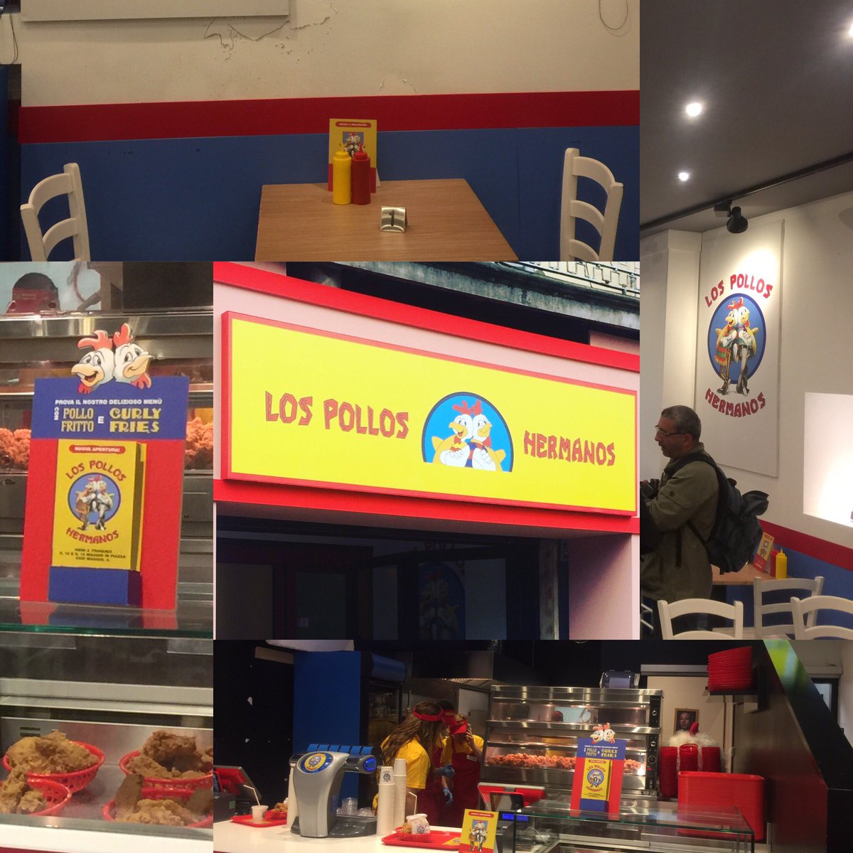 MilanoAdvisorYT's tweet photo. #LosPollosHermanos a #Milano @NetflixIT @BreakingBad_AMC @BetterCallSaul https://t.co/GT3r39K3P4