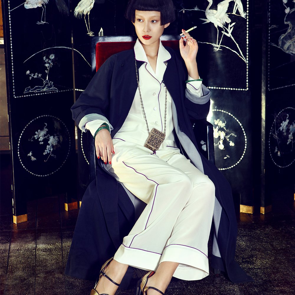 OliviavonHalle's tweet photo. Weekend got us like… | #TB to #TheShanghaiCollection, styled by the forever fabulous #LeafGreener https://t.co/XA6qm5zsCB