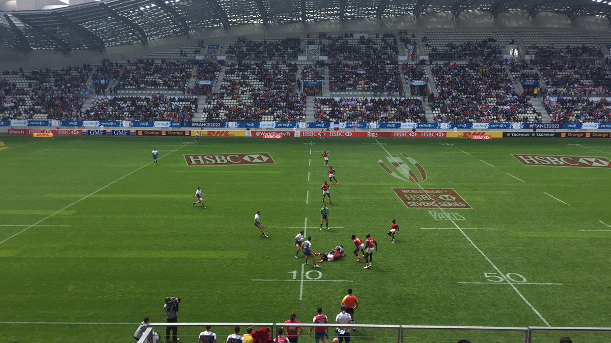 rdvsportif's tweet photo. C'est parti pour les Bleus ! #HSBC7s @HSBC_Sport @HSBC_FR #FRAKEN https://t.co/0CZsbehQVJ