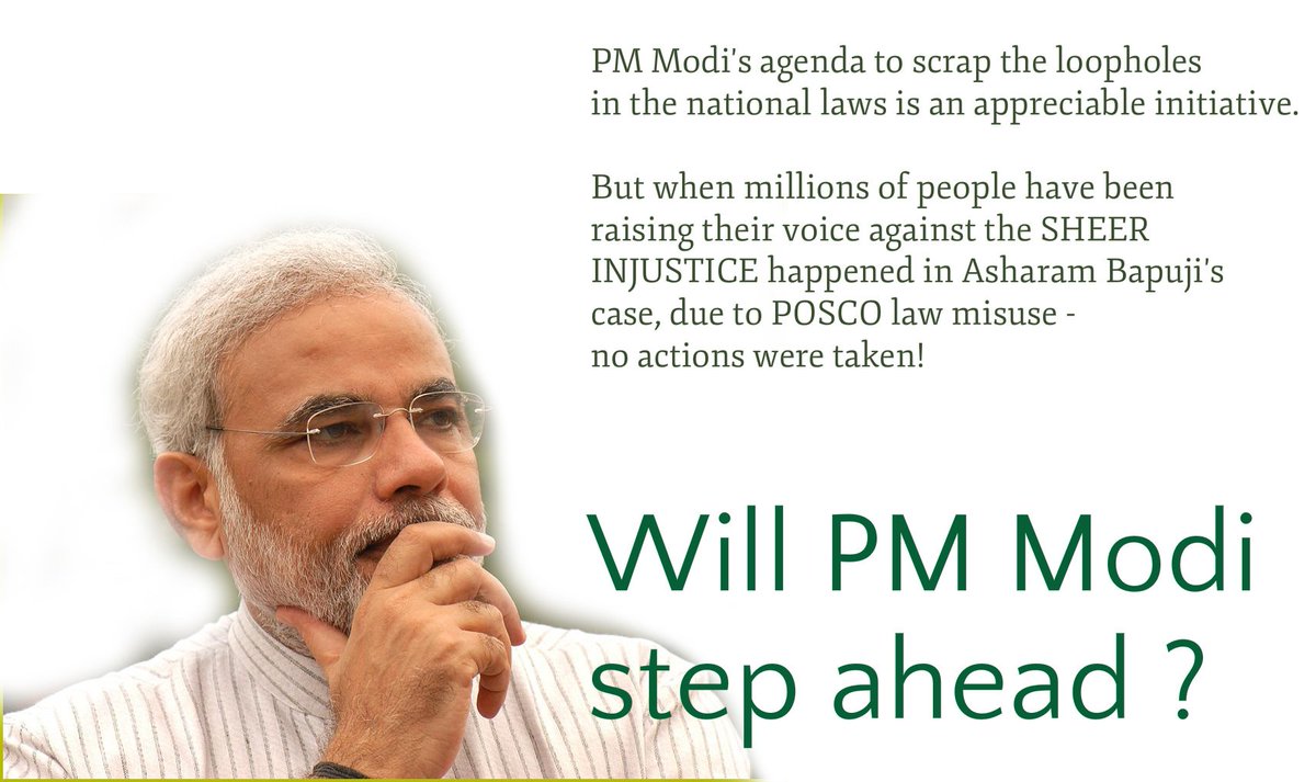 India demands Justice for Asaram Bapu Ji!
#POCSOlawMisused & fulfill promise done @ Australia
