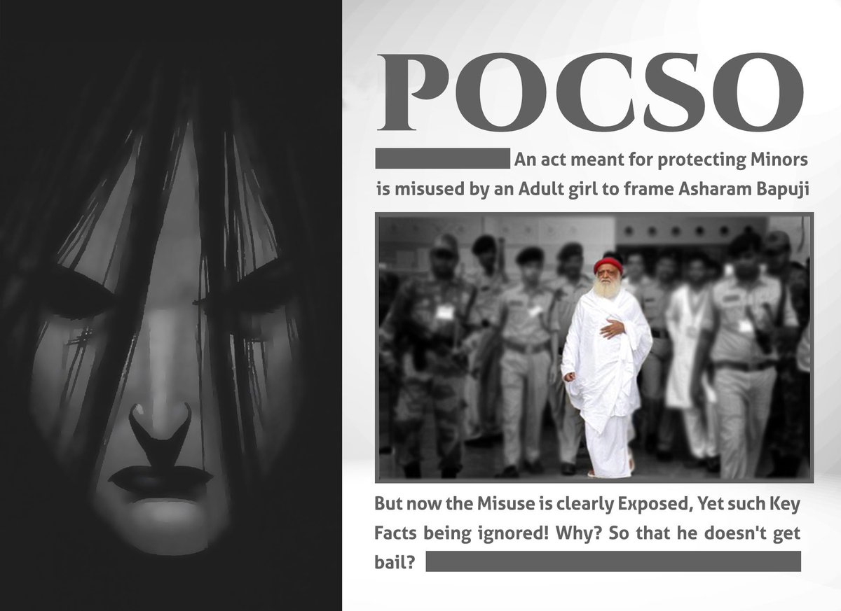 Sant Shri Asaram Bapu Ji-Epitome of TRUTH & Sewa!
Allegations on HIM are Baseless
Stop POCSO Misuse
#POCSOlawMisused