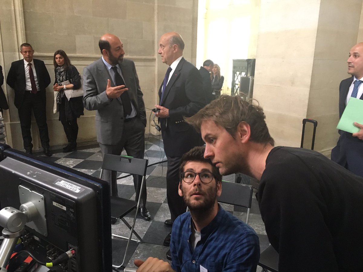 benoitcoucaud's tweet image. Silence. Action 2. Tournage de #BaronNoir à #Bordeaux.