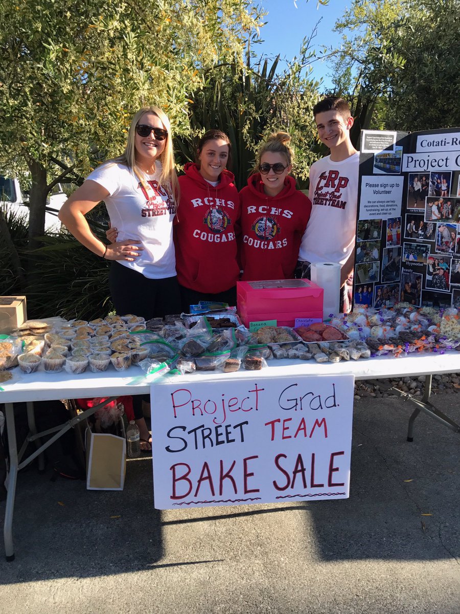crprojectgrad's tweet photo. Some of our Street Team members selling baked goods at the Pancake Breakfast #crpprojectgrad #rppsoa https://t.co/6UDru0Ex9c
