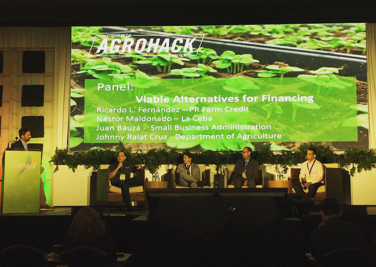 "Hay que entender cómo la operación del negocio se convierte en dinero" -Ricardo Fernández, <a href="/PRFARMCREDIT/">PR Farm Credit</a> #AgrohackPR