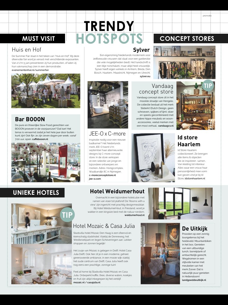 CasaJuliaDelft's tweet photo. @vtwonen heeft ons benoemt als trendy hotspot! Komt dat zien! Bekijk het artikel hieronder. #Trendy #hotspot #Delft #VTwonen #ontdek https://t.co/4w6Fm5Plol