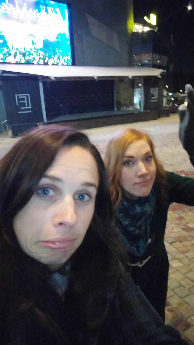 em_billing's tweet photo. Having a party by ourselves #SBSEurovision  @FedSquare https://t.co/ySD34UAeDx