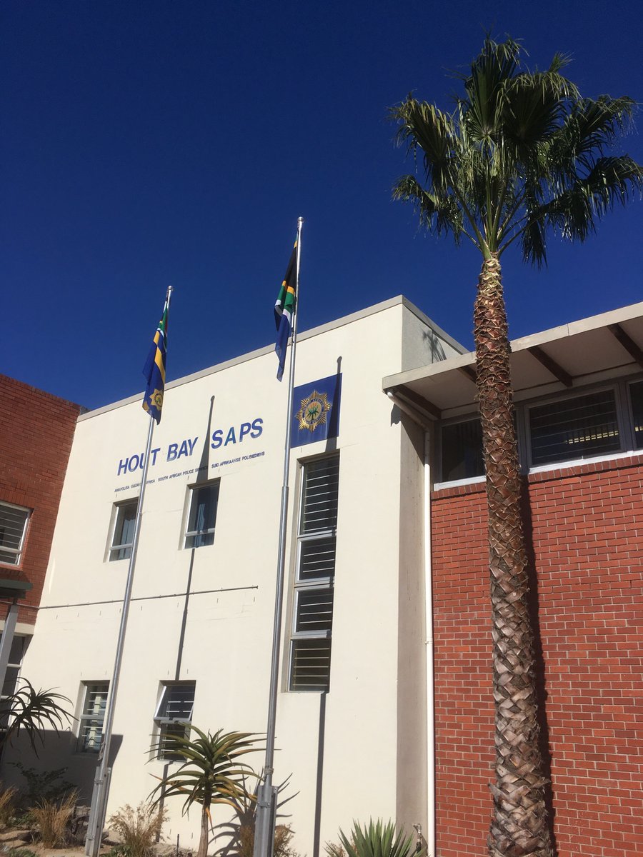 Did some community service this morning pruning the trees at Hout Bay SAPS with Louis from CPES. Thank you to Deidre Trautman for arranging.