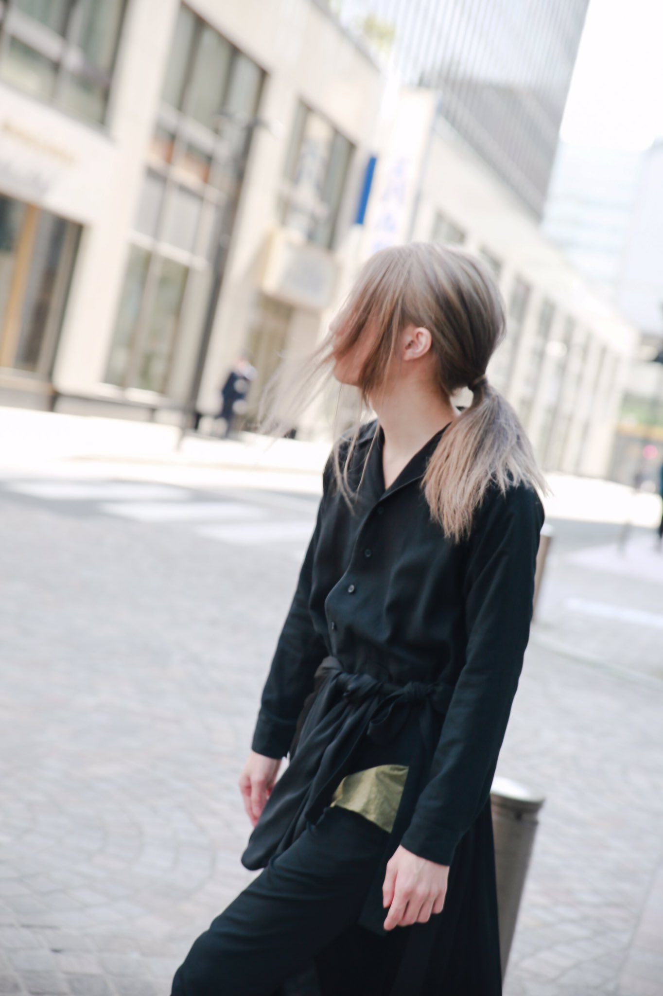 Hazama 止まない音のロングシャツ ha|za|ma www.hotelesperia.net