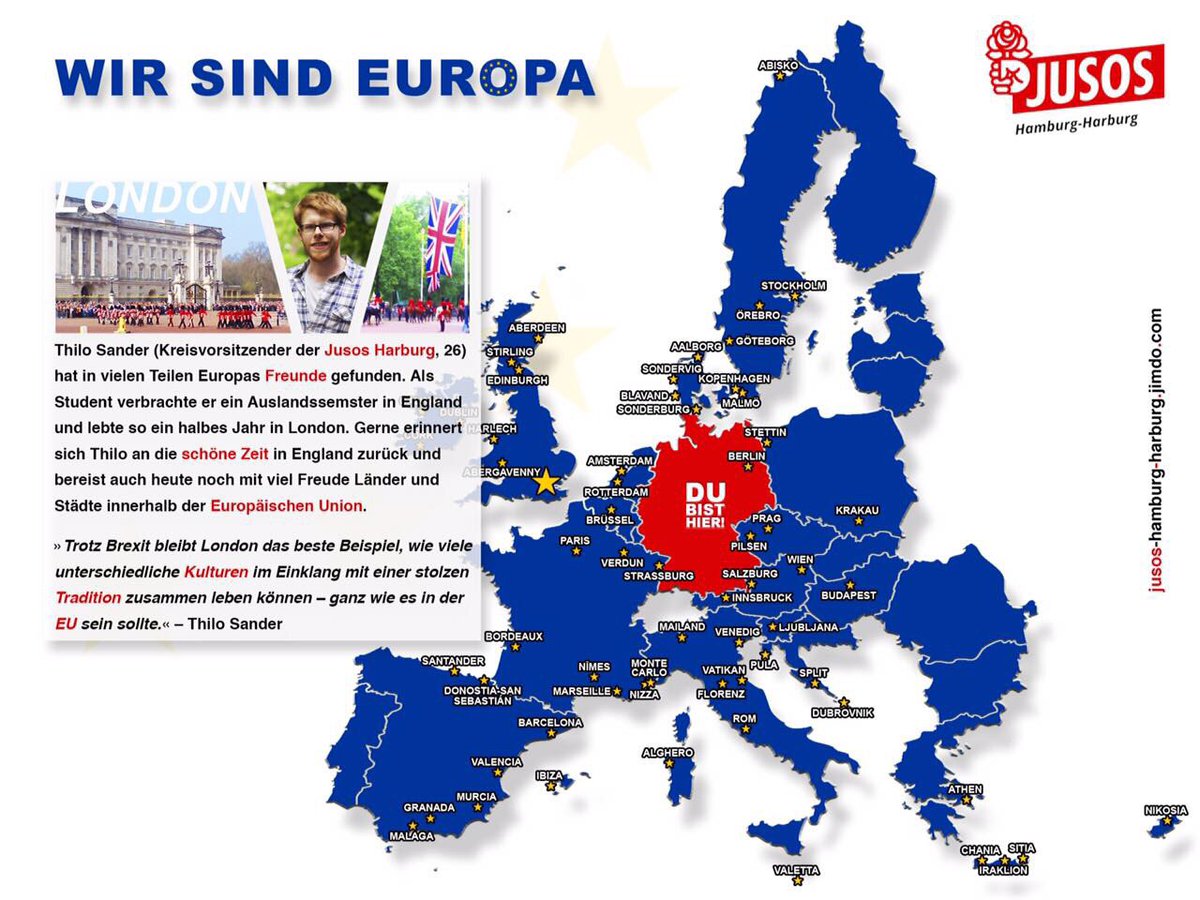 Thilo erzählt uns seine Geschichte!

Wenn du dich auch stark für Europa machen möchtest, sende uns deine Geschichte! #wirsindeuropa #jusos