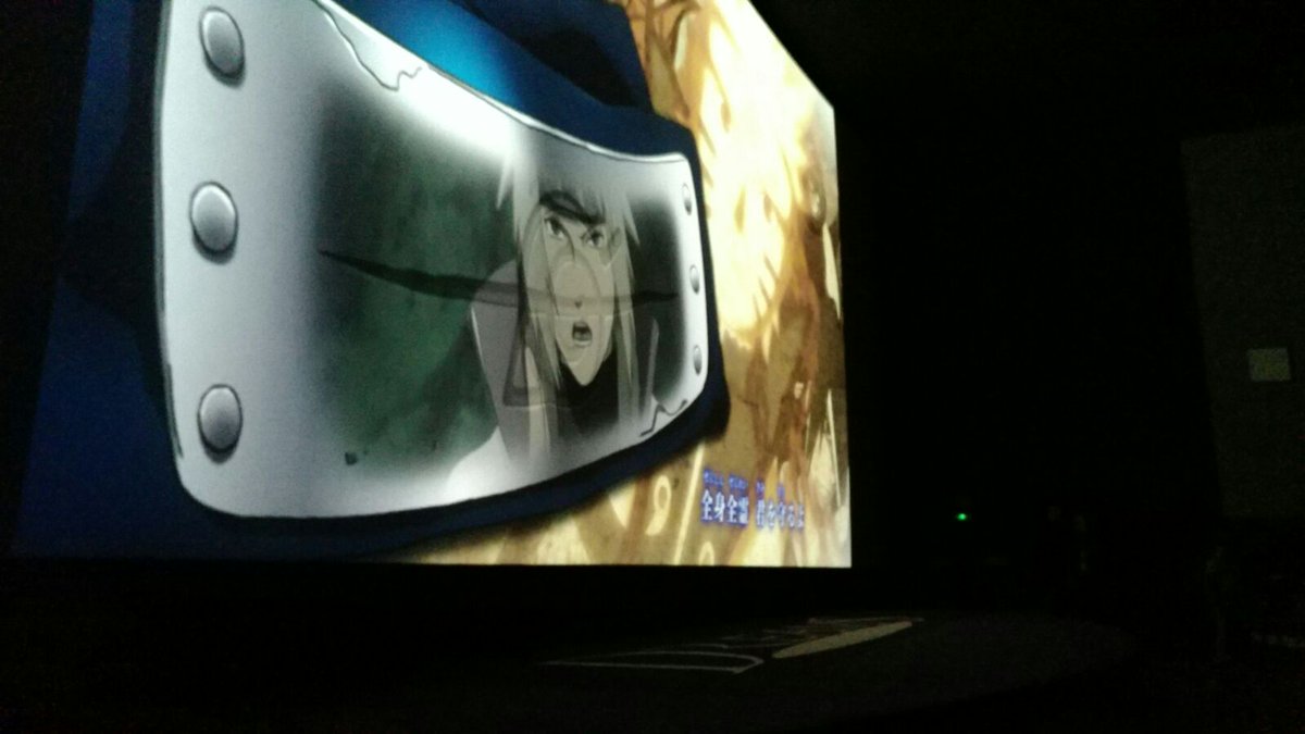 sekkyoku's tweet photo. ¡Disfrutando de Naruto en cine gracias a #GameExplosion y @crunchyroll_es! https://t.co/dy3A642dN4