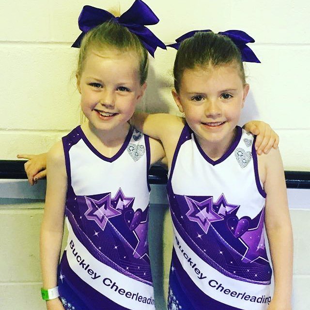 UKCheerleading's tweet photo. Buckley Cheerleading ready for day 1 of the Spring Championships! 😃🎀 #weareproudofyou #ukca #cheerleading #cheerl… https://t.co/bsuBIiVq3c https://t.co/ADQA1AIM14