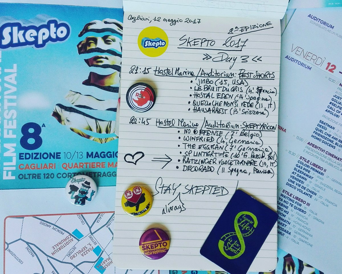 brababella's tweet photo. #Skepto 2017 - Cronache da un #Film Festival [part 3] https://t.co/cHxj47c6Jo #shortfilms #filmfestival #Cagliari #cinema @skeptofilmfest https://t.co/44VlS2zhzu