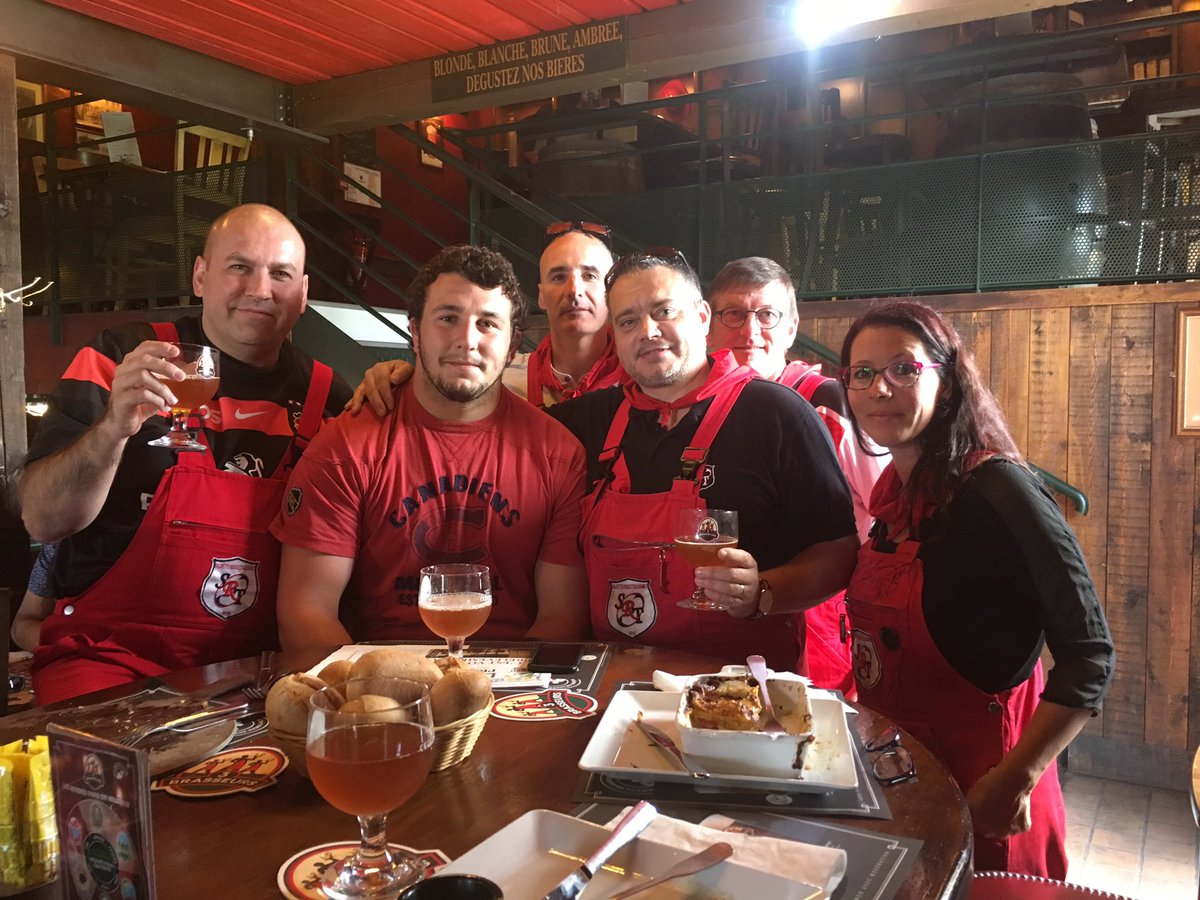 SalopetteRouge's tweet photo. Merci à @AldegheriDorian d'être venu au repas des salopettes aux @3BrasseursOffic #merciparrain bonne vacances et à l'année prochaine 🔴⚫️👍🏻 https://t.co/aYeGaoHWHV