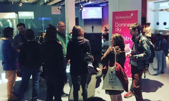 SixiemeSon's tweet photo. . @SixiemeSon a imaginé avec @Aurasens un atelier immersif et musical !
On vous attend nombreux ! #ddays #sounddesignparty https://t.co/tSgebwnzFo