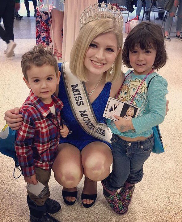 morgars's tweet photo. You were created for a life of joy, fun, &amp; love where you can dream big &amp; have grand adventures #MissUSA #Montana https://t.co/aMFArKQfiI