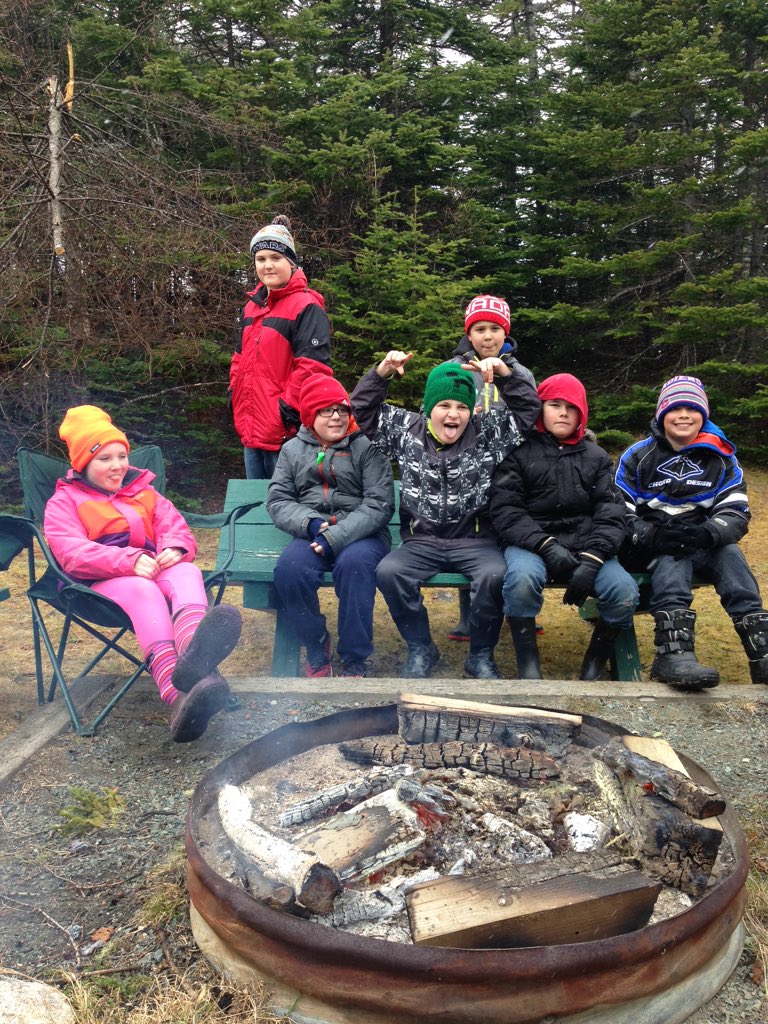 slewisimpson's tweet photo. @BWalshNL We're camping in #Butterpot with Cubs! Half canoeing, half camp prep. Park is beautiful. Good times. #nlwx #nlcamping https://t.co/OZgw1nz3bb
