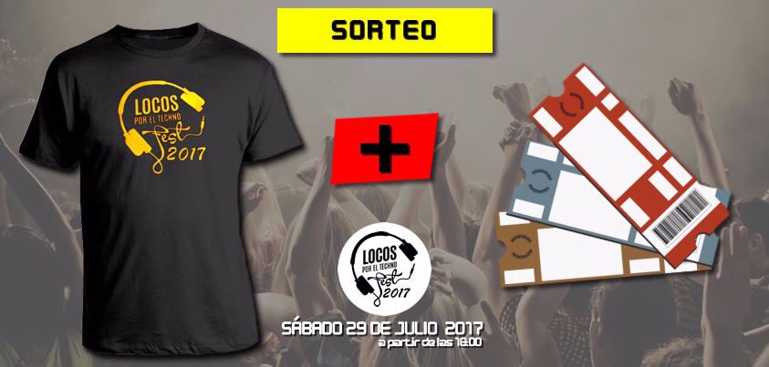 LocosTechno's tweet photo. Sorteo en facebook. Busca nuestra "fan page" FESTIVAL LOCOS POR EL TECHNO https://t.co/QESfAbp8Vi