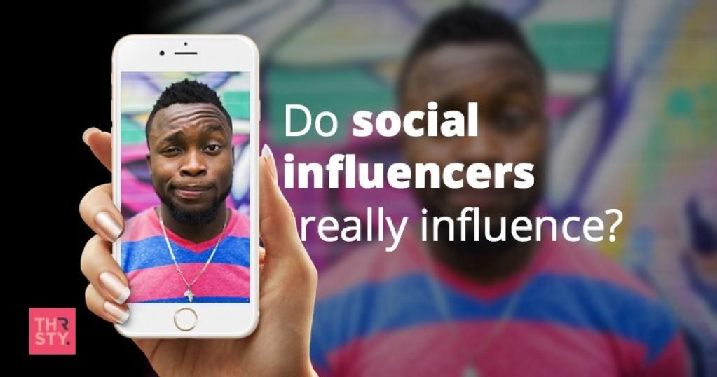 ClearCutVideos's tweet photo. Do #SocialMedia Influencers Really Influence People? https://t.co/9UbvuGfi9r #instagram #influencermarketing via @ThirstyAgency https://t.co/ioUY0M2qnA