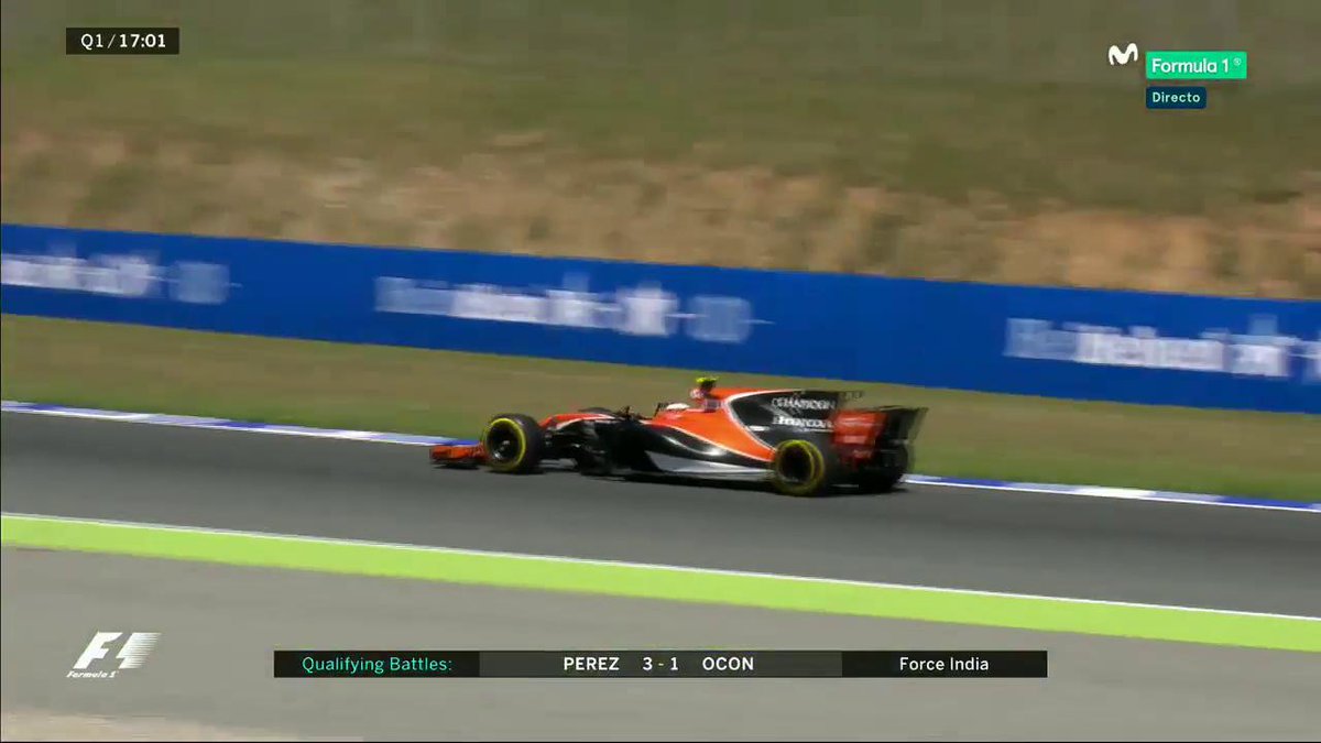 Contra todo tipo de problemas, contra todo pronóstico... Fernando Alonso saldrá en la 7ª posición de la carrera. #ESPMovistarf1