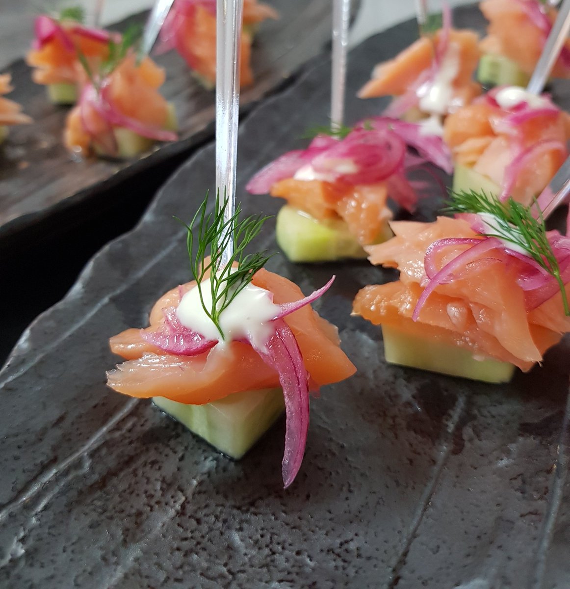 KitchenLandmark's tweet image. New #canapes tasting for #TwoTwentyTwo restaurant @landmarklondon! More to come soon! #cheflife