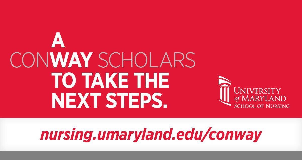 umbcPreNursing's tweet photo. 8 DAYS LEFT TO APPLY: Earn your BSN. Tuition free @MarylandNursing. Submit your Conway Scholarship app. by 5/21 https://t.co/PoKyMtppYi