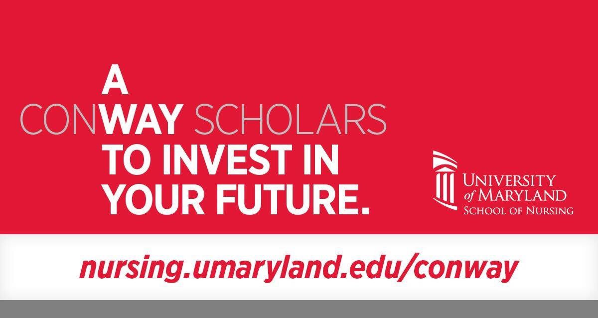 umbcPreNursing's tweet photo. 8 DAYS LEFT TO APPLY: Earn your BSN. Tuition free @MarylandNursing. Submit your Conway Scholarship app. by 5/21 https://t.co/PoKyMtppYi