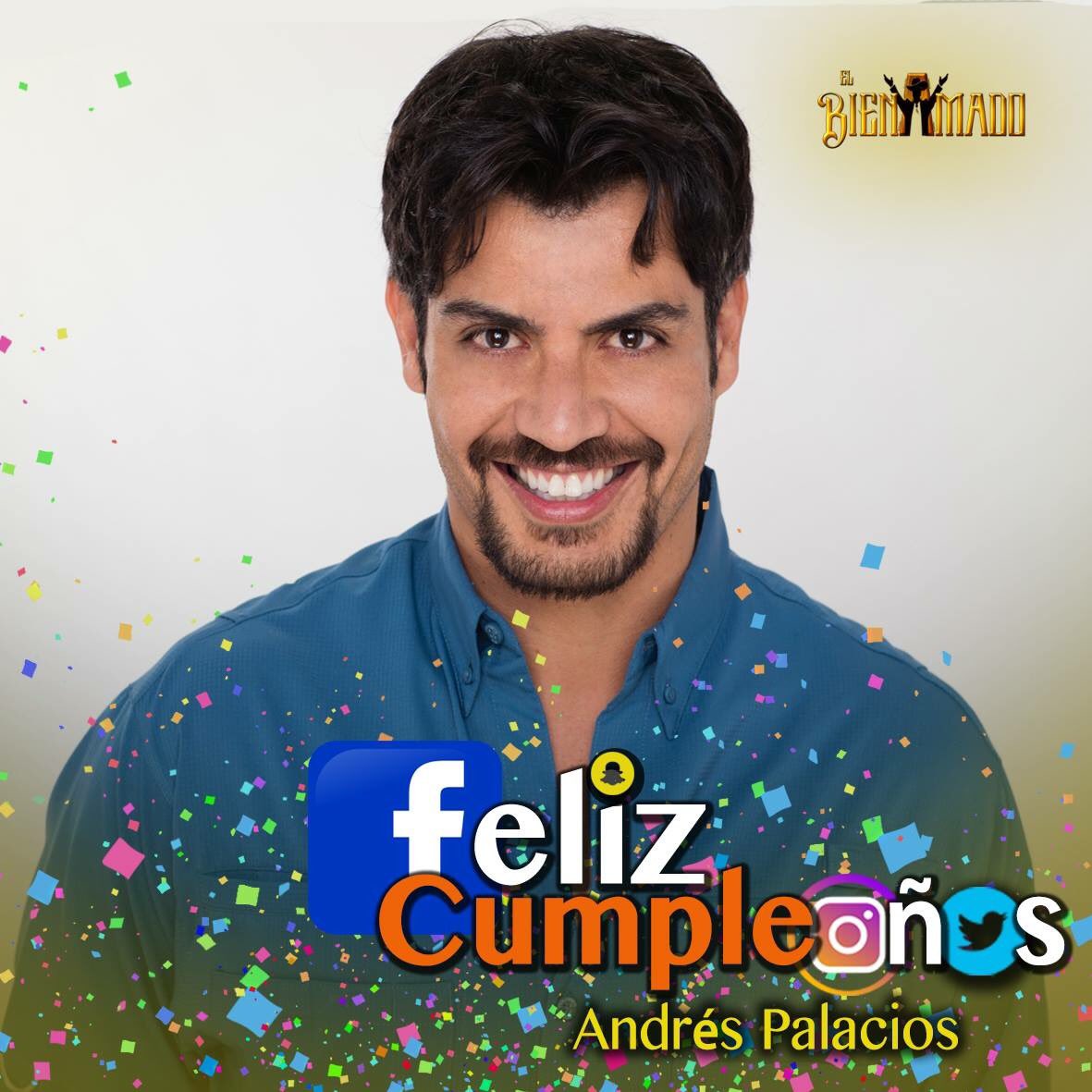 FortunaAmarteTV's tweet photo. RT Hey! ¿Ya lo felicitaron? #FelizCumpleaños amadísimo @andrespalacios1 @Canal_Estrellas https://t.co/zaBJ5jEG9c