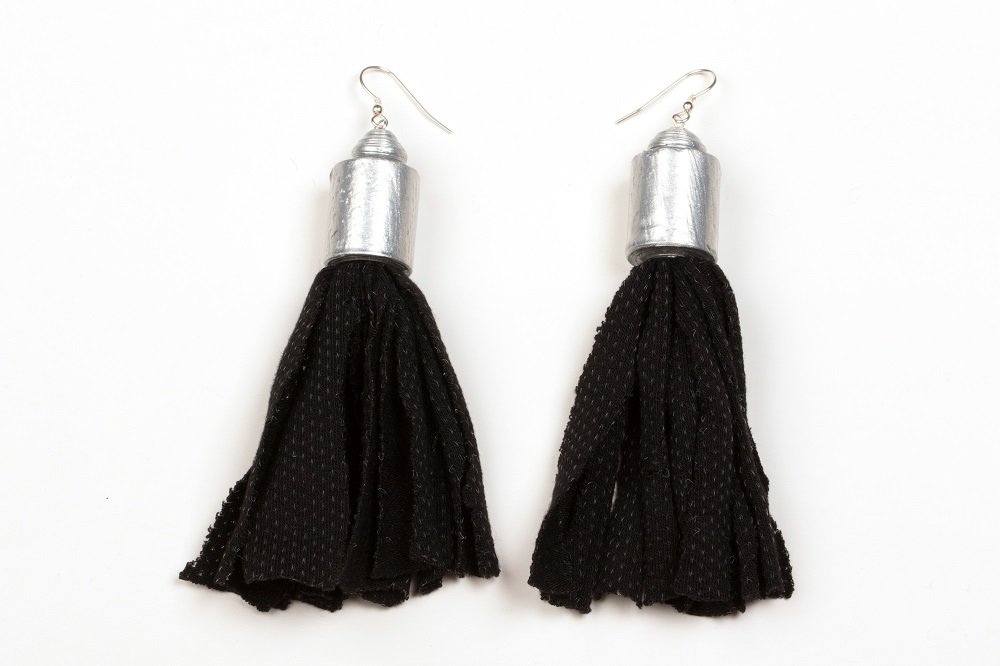 Get these stunning 'Socorro' earrings from Concepcion instore today-from waste to works of art, each item is uniquely upcycled, just for you