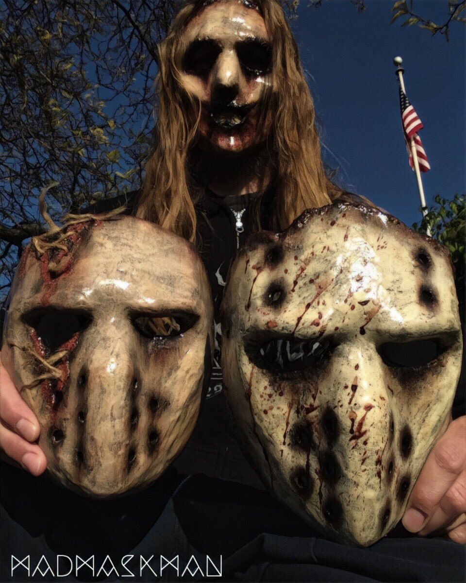 MadMaskMan1's tweet photo. #sale $100 #mask #masked #madmaskman #horror #halloween #evilmask #maskup # https://t.co/coiVYcOmvF