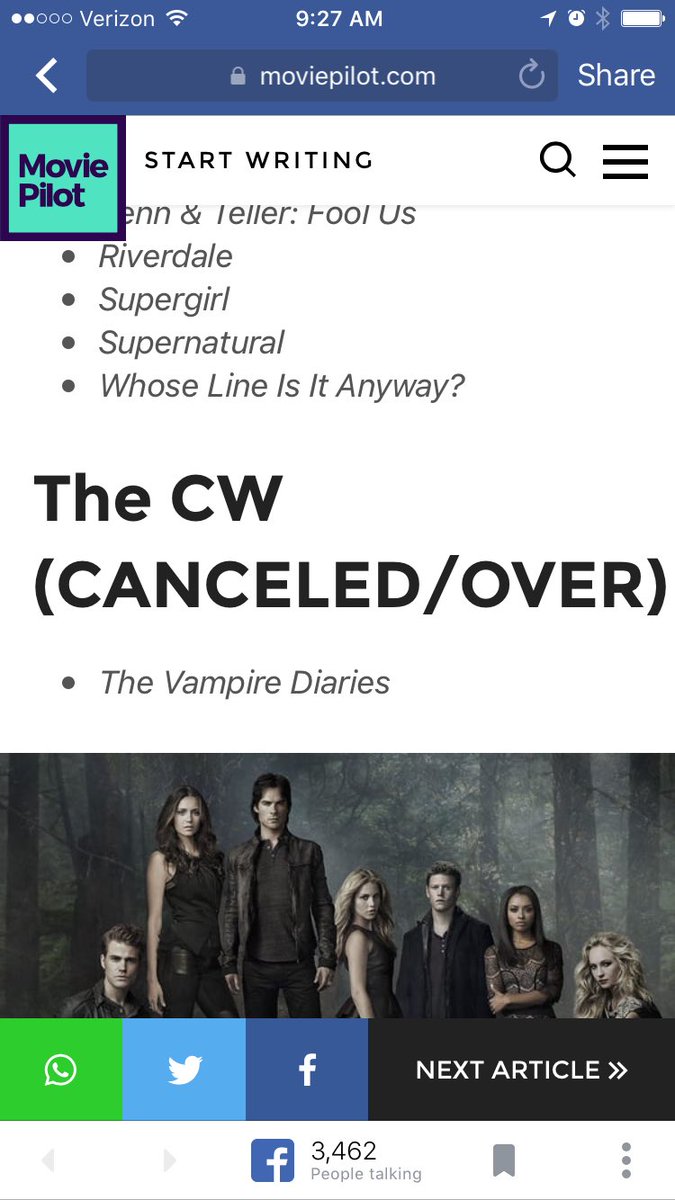 MatyNapier's tweet photo. @cw_spn @JensenAckles you said you wanted Dean and Sam to outlast and end Vampire diaries, nows your chance. https://t.co/ui7hPw53Ae