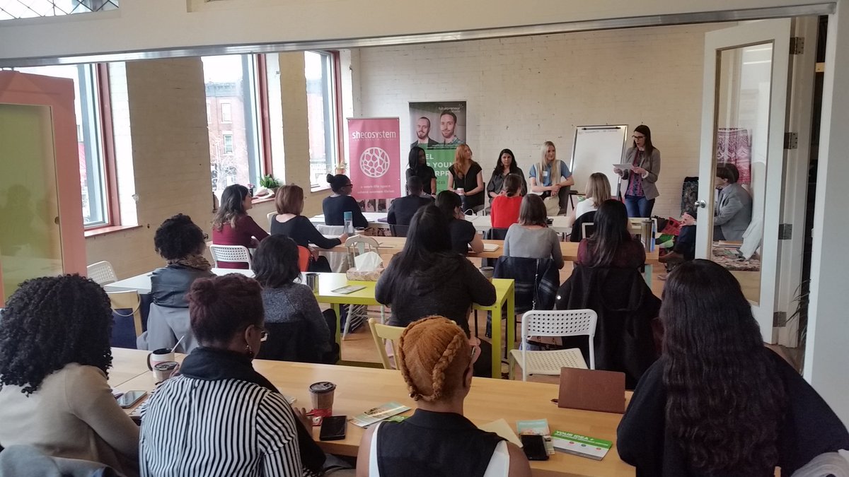 We are so thrilled to be supporting an awesome group of aspiring women entrepreneurs today at <a href="/shecosystem/">shecosystem</a> #futurhighfive