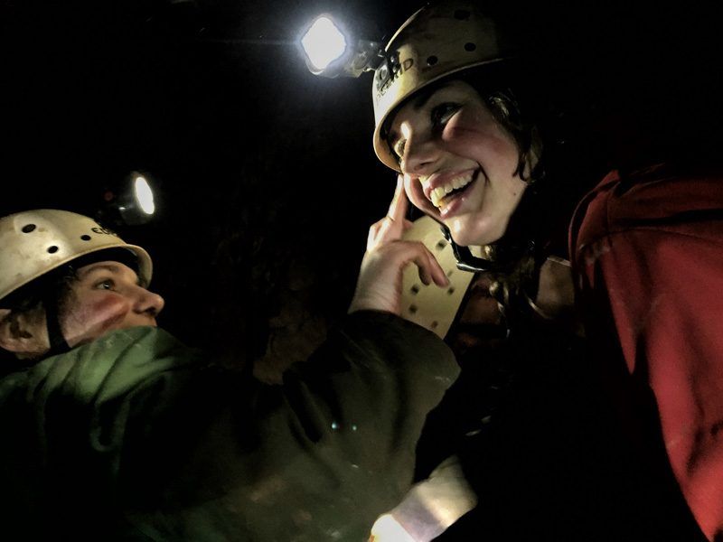 Splodz's tweet photo. Facing my fears at @ClearwellCaves >> https://t.co/4PcoMEMaDi @DeanWyeTourism #DeanWyeBloggers #DeanWye @DeanWye #BucketList https://t.co/Qyq1MAV2lL