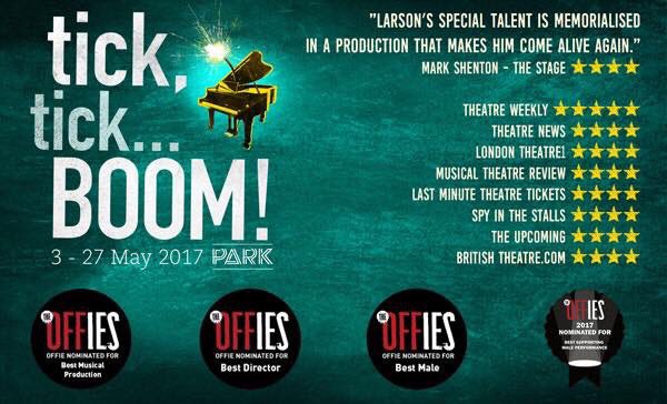 Must end May 27 <a href="/ParkTheatre/">Park Theatre</a>