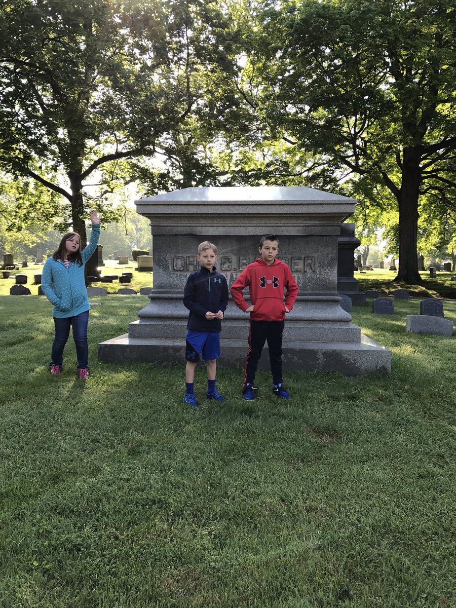 mjude156's tweet photo. Having fun at Glendale Cemetery? You Bet! (History the Great Adventure) https://t.co/iwwU9x2pbT