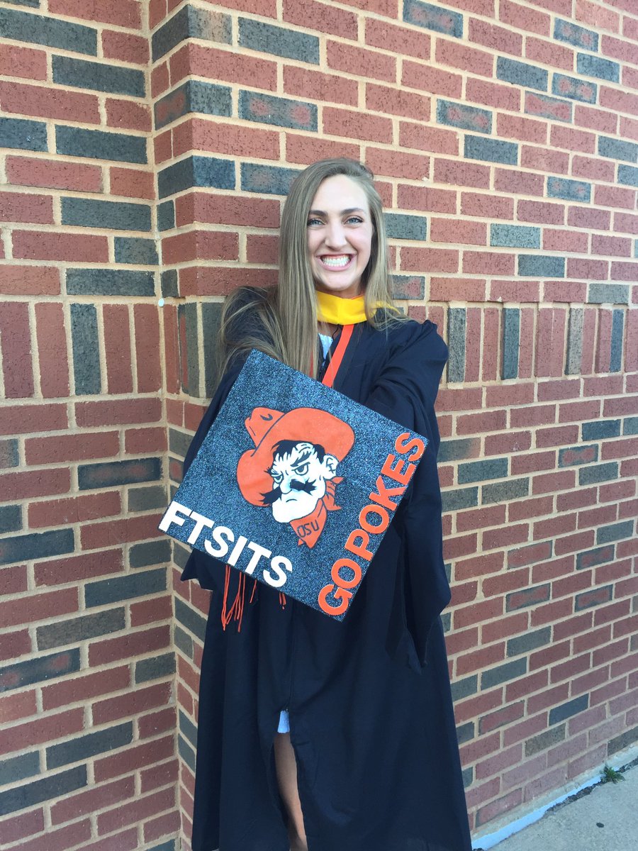 Kayleekenz's tweet photo. I still am in shock - I'm OKLAHOMA STATE ALUMNI! 😍❤️🍊🎓 https://t.co/G0cKnFAxws
