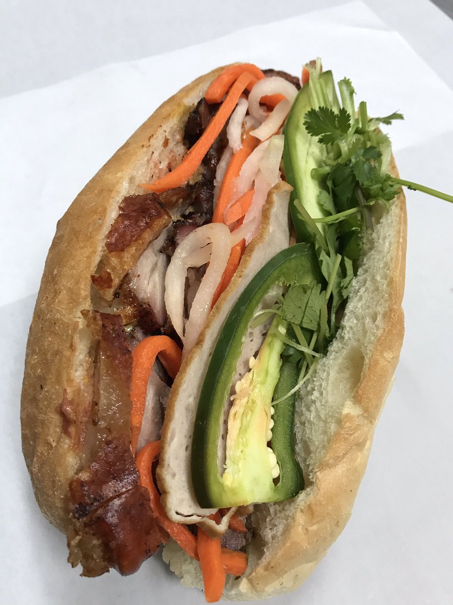 Start your weekend right with some banh mi sandwich.