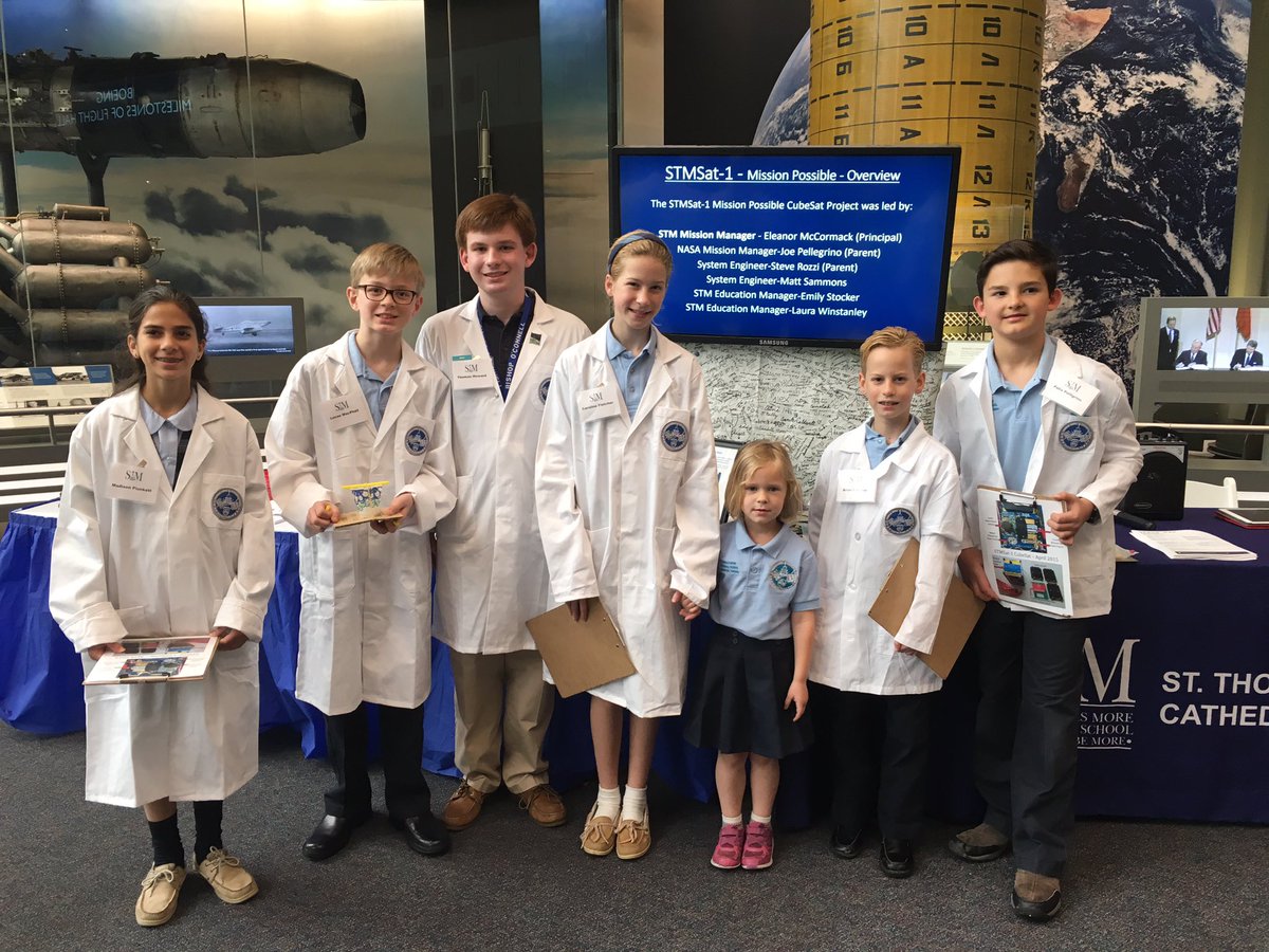 STMSAT11's tweet photo. Telling my story @airandspace Check us out in the Milestones of Flight Hall. https://t.co/e5JmgvZtLR