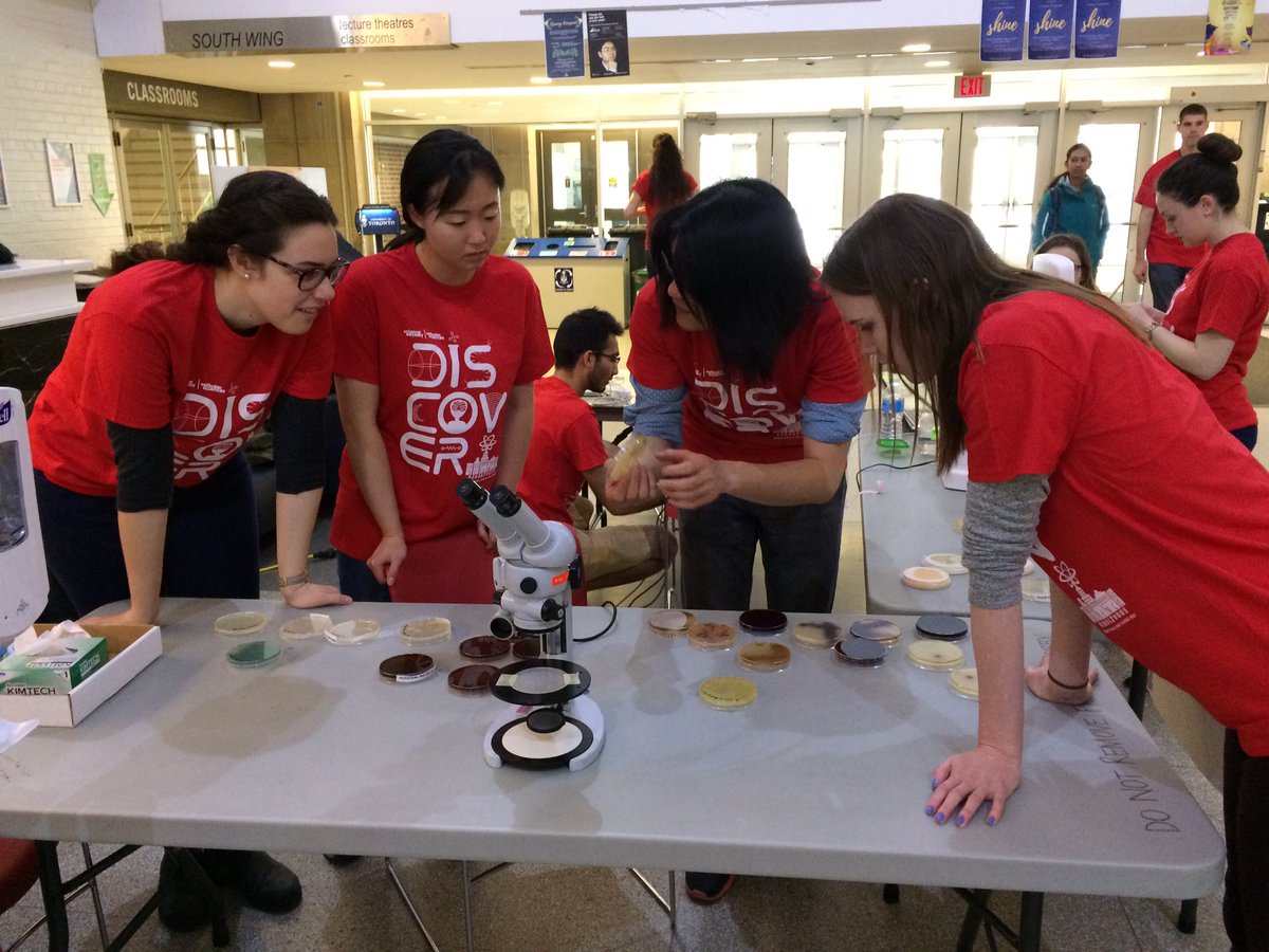 Visit <a href="/MoGen_Grad/">Department of Molecular Genetics, U of T</a> today in Sid Smith for some Science Rendezvous fun!! #SR2017
