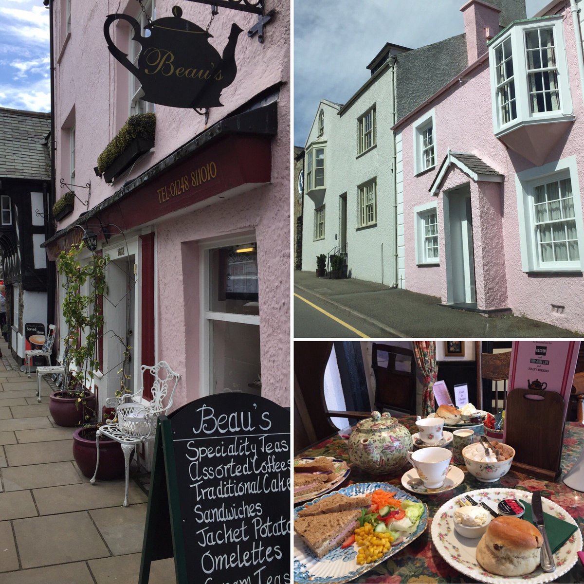 HayleyMayComms's tweet photo. What's better than a pink, vintage tea rooms?! #afternoontea #kitsch #inspiration https://t.co/YmeqtxB2MC