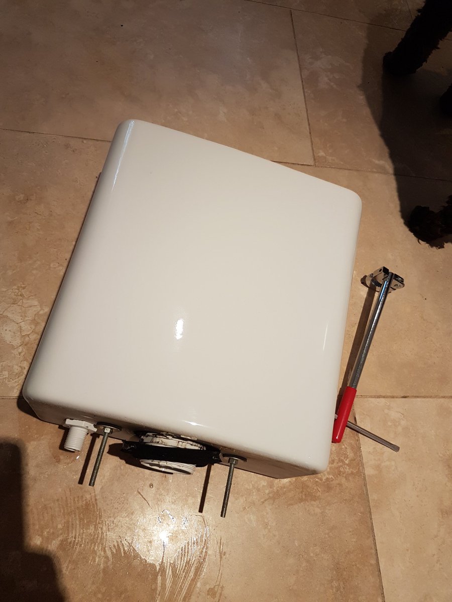 Quick question. #plumbing reseating a #cistern silicon or plumbers mate?