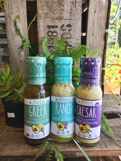 We love Primal Kitchen paleo dressings! We are now carrying caesar dressing, too!