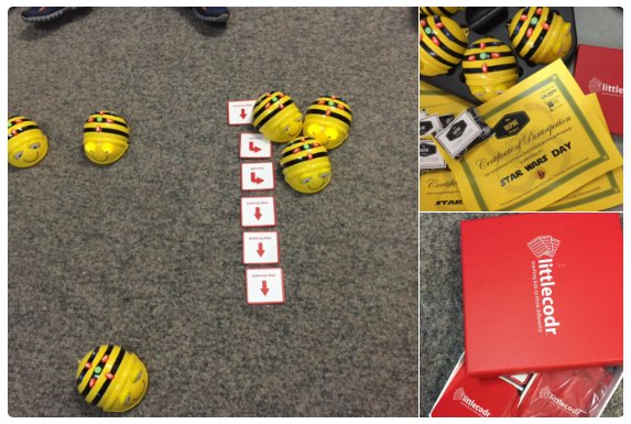 TradeWestEDU's tweet photo. @Mrs_A_Pimentel was one of our #LittleCodr winners!
Her class has been using them with her #Beebots, so much fun!
#ShareYourClassroom 🍏🎓🎊 https://t.co/qEcvTbAqI7