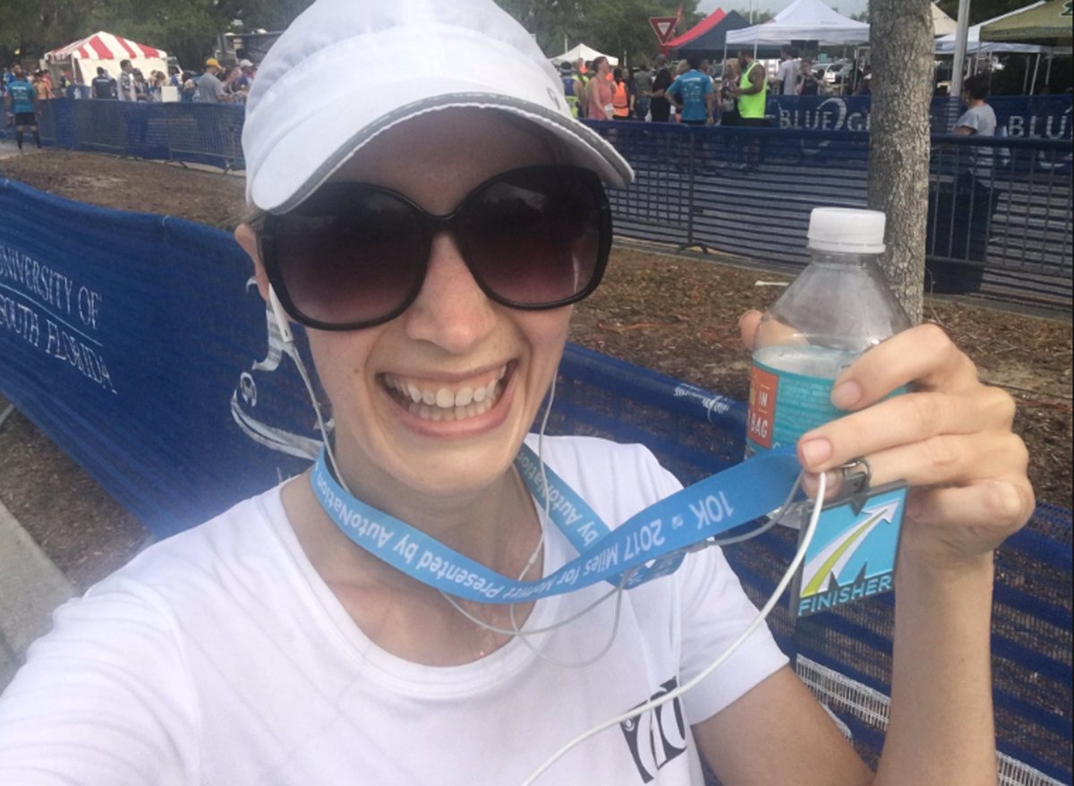10TampaBay's tweet photo. .@10NewsWTSP staffers run, walk to support #MilesforMoffit. More photos: https://t.co/XofkF3qsW2 https://t.co/x5jCGKUCLk
