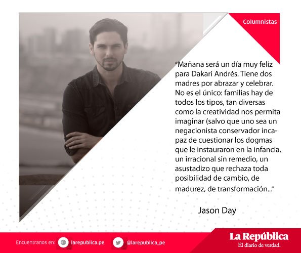 larepublica_pe's tweet photo. Lea la columna de opinión de @MrJasonDay: "Es cuestión de tiempo" ► https://t.co/MDQaxtiQPx https://t.co/J1i5r5U4Gq
