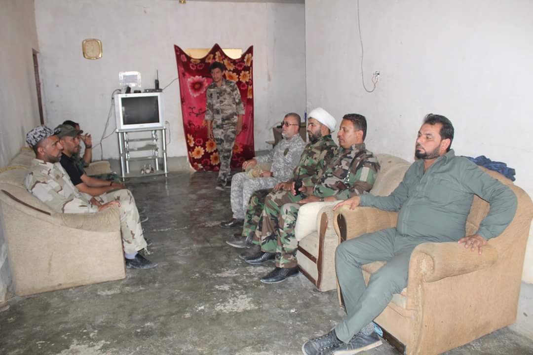 الناشي ترسل مساعدات غذائية وعينية لقوات الحشد الشعبي في قاطع عمليات سامراء ..... 4